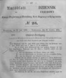 Amtsblatt der Königlichen Preussischen Regierung zu Bromberg. 1856.06.20 No.25