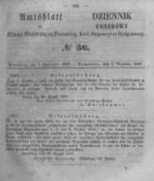 Amtsblatt der K&ouml;niglichen Preussischen Regierung zu Bromberg. 1856.09.05 No.36