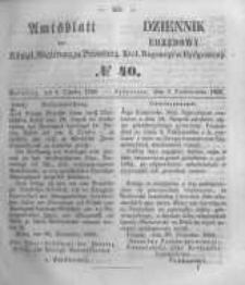 Amtsblatt der K&ouml;niglichen Preussischen Regierung zu Bromberg. 1856.10.03 No.40