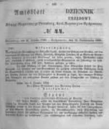 Amtsblatt der K&ouml;niglichen Preussischen Regierung zu Bromberg. 1856.10.31 No.44