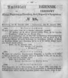 Amtsblatt der Königlichen Preussischen Regierung zu Bromberg. 1856.11.28 No.48