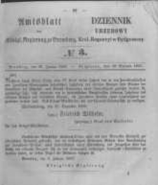 Amtsblatt der Königlichen Preussischen Regierung zu Bromberg. 1857.01.16 No.3