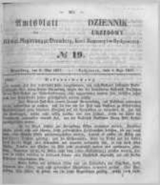 Amtsblatt der K&ouml;niglichen Preussischen Regierung zu Bromberg. 1857.05.08 No.19