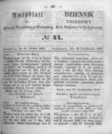 Amtsblatt der K&ouml;niglichen Preussischen Regierung zu Bromberg. 1857.10.30 No.44
