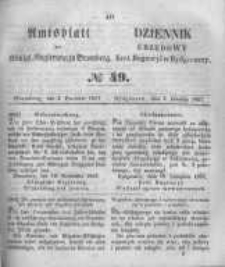 Amtsblatt der K&ouml;niglichen Preussischen Regierung zu Bromberg. 1857.12.04 No.49