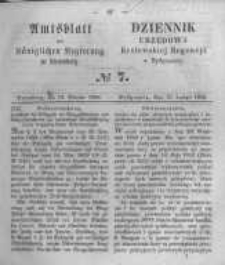 Amtsblatt der Königlichen Preussischen Regierung zu Bromberg. 1858.02.12 No.7