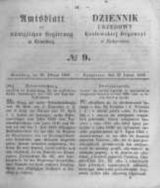 Amtsblatt der Königlichen Preussischen Regierung zu Bromberg. 1858.02.26 No.9