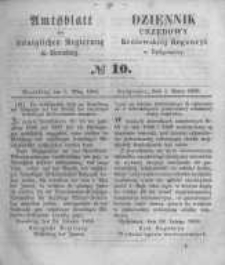 Amtsblatt der K&ouml;niglichen Preussischen Regierung zu Bromberg. 1858.03.05 No.10