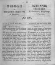 Amtsblatt der K&ouml;niglichen Preussischen Regierung zu Bromberg. 1858.04.23 No.17