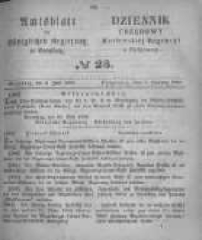 Amtsblatt der K&ouml;niglichen Preussischen Regierung zu Bromberg. 1858.06.04 No.23