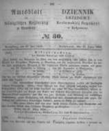 Amtsblatt der Königlichen Preussischen Regierung zu Bromberg. 1858.07.23 No.30
