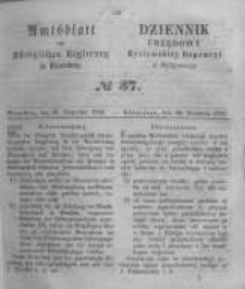 Amtsblatt der K&ouml;niglichen Preussischen Regierung zu Bromberg. 1858.09.10 No.37