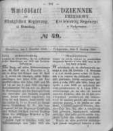 Amtsblatt der Königlichen Preussischen Regierung zu Bromberg. 1858.12.03 No.49
