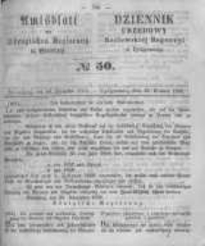 Amtsblatt der K&ouml;niglichen Preussischen Regierung zu Bromberg. 1858.12.10 No.50