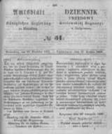 Amtsblatt der K&ouml;niglichen Preussischen Regierung zu Bromberg. 1858.12.17 No.51