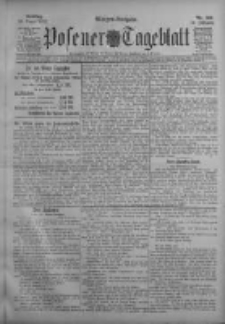 Posener Tageblatt 1911.08.20 Jg.50 Nr389