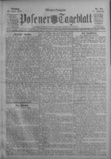 Posener Tageblatt 1911.08.22 Jg.50 Nr391