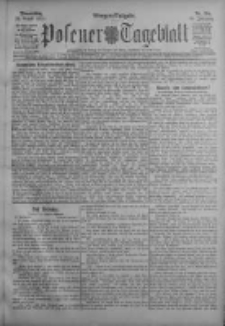 Posener Tageblatt 1911.08.24 Jg.50 Nr395