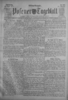 Posener Tageblatt 1911.08.24 Jg.50 Nr396