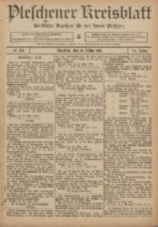Pleschener Kreisblatt: Amtlicher Anzeiger f&uuml;r den Kreis Pleschen 1906.03.24 Jg.54 Nr24
