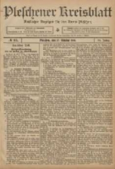 Pleschener Kreisblatt: Amtlicher Anzeiger für den Kreis Pleschen 1906.10.17 Jg.54 Nr83