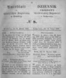 Amtsblatt der K&ouml;niglichen Preussischen Regierung zu Bromberg. 1859.02.25 No.8