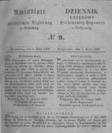 Amtsblatt der Königlichen Preussischen Regierung zu Bromberg. 1859.03.04 No.9