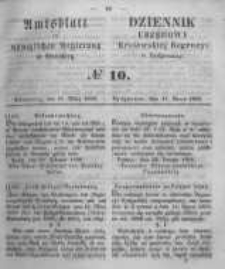 Amtsblatt der K&ouml;niglichen Preussischen Regierung zu Bromberg. 1859.03.11 No.10