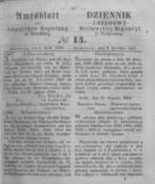 Amtsblatt der K&ouml;niglichen Preussischen Regierung zu Bromberg. 1859.04.08 No.14