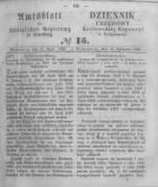 Amtsblatt der K&ouml;niglichen Preussischen Regierung zu Bromberg. 1859.04.15 No.15