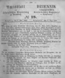 Amtsblatt der K&ouml;niglichen Preussischen Regierung zu Bromberg. 1859.05.06 No.18