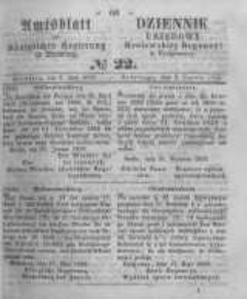 Amtsblatt der K&ouml;niglichen Preussischen Regierung zu Bromberg. 1859.06.03 No.22