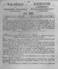 Amtsblatt der K&ouml;niglichen Preussischen Regierung zu Bromberg. 1859.07.01 No.26