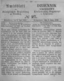 Amtsblatt der Königlichen Preussischen Regierung zu Bromberg. 1859.07.08 No.27