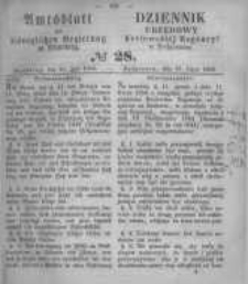 Amtsblatt der K&ouml;niglichen Preussischen Regierung zu Bromberg. 1859.07.15 No.28