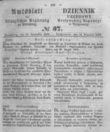 Amtsblatt der K&ouml;niglichen Preussischen Regierung zu Bromberg. 1859.09.16 No.37
