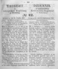 Amtsblatt der K&ouml;niglichen Preussischen Regierung zu Bromberg. 1859.10.21 No.42