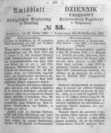 Amtsblatt der K&ouml;niglichen Preussischen Regierung zu Bromberg. 1859.10.28 No.43