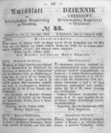 Amtsblatt der Königlichen Preussischen Regierung zu Bromberg. 1859.11.11 No.45