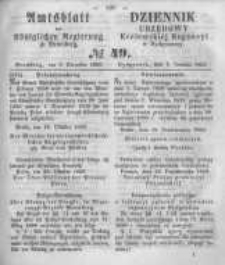Amtsblatt der K&ouml;niglichen Preussischen Regierung zu Bromberg. 1859.12.09 No.49
