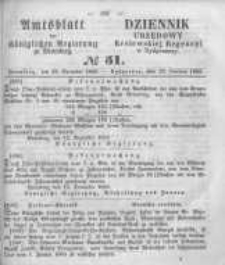 Amtsblatt der K&ouml;niglichen Preussischen Regierung zu Bromberg. 1859.12.23 No.51