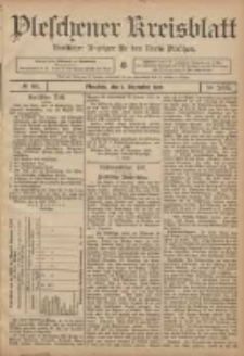 Pleschener Kreisblatt: Amtlicher Anzeiger für den Kreis Pleschen 1906.12.01 Jg.54 Nr96