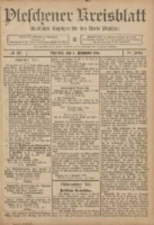 Pleschener Kreisblatt: Amtlicher Anzeiger f&uuml;r den Kreis Pleschen 1906.12.05 Jg.54 Nr97