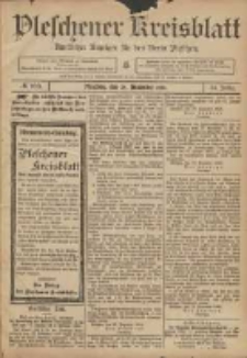 Pleschener Kreisblatt: Amtlicher Anzeiger für den Kreis Pleschen 1906.12.29 Jg.54 Nr103