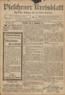 Pleschener Kreisblatt: Amtlicher Anzeiger f&uuml;r den Kreis Pleschen 1906.12.29 Jg.54 Nr103