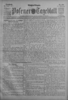 Posener Tageblatt 1911.08.26 Jg.50 Nr399