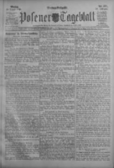 Posener Tageblatt 1911.08.29 Jg.50 Nr402