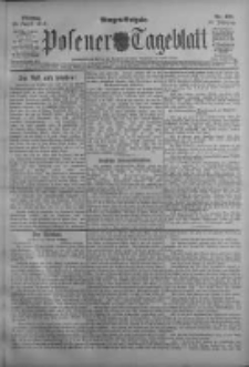 Posener Tageblatt 1911.08.29 Jg.50 Nr403