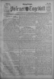 Posener Tageblatt 1911.08.30 Jg.50 Nr406