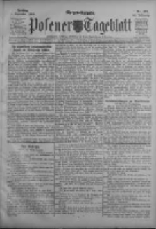 Posener Tageblatt 1911.09.01 Jg.50 Nr409